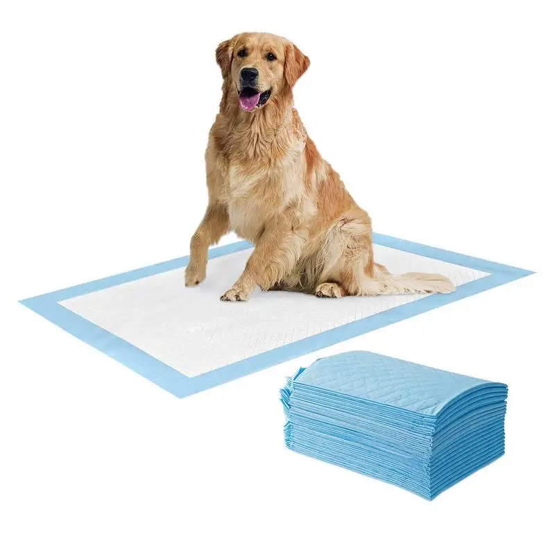 

Dog Pee Pads Quick-Dry Design Training Pads For Dogs Bed Pads For Puppy Leakproof Absorbent Waterproof Protective Pad For Bed