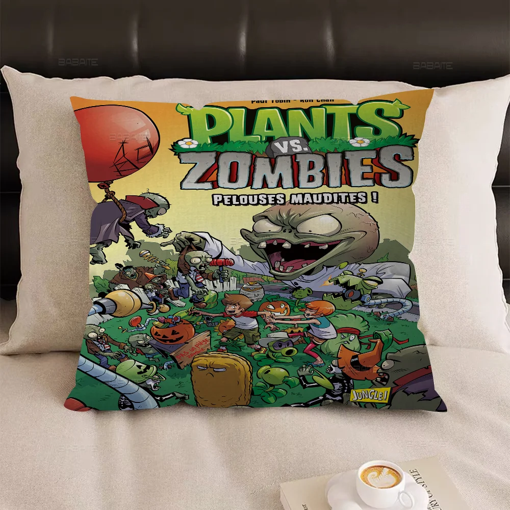 Персонализированная наволочка Game P-Plants V-Vs Z-Zombies детская спальня дикий декор для