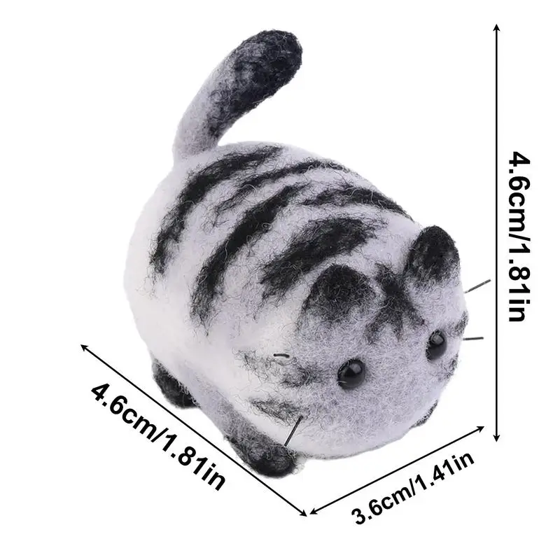 Набор для валяния иглой начинающих игл ручной работы рукоделия с шаговыми