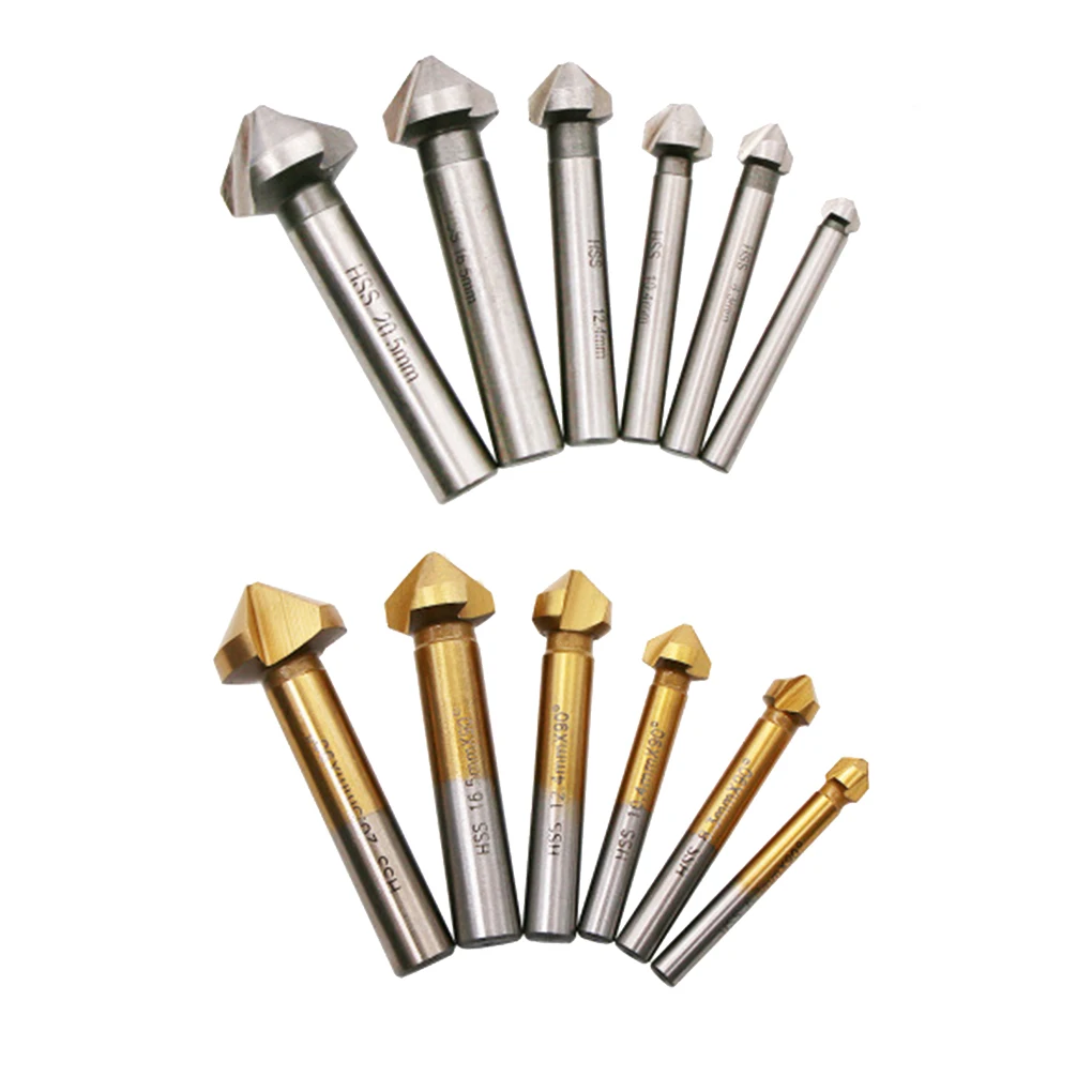 

Cutter Three Edge Chamfer 90 Degree Countersink Cutters Hard Professional