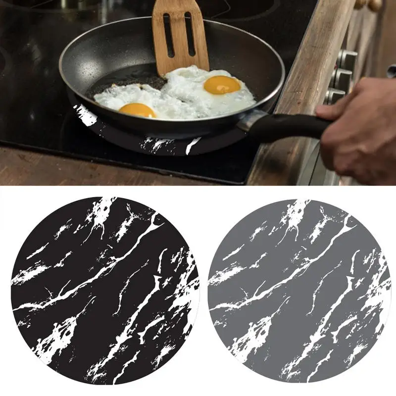 

Silicone Stove Mat Reusable Non-Slip Induction Cooker Pad Heat Prevent Insulation Cook Top Covers Scratch Protector Trivet Mats