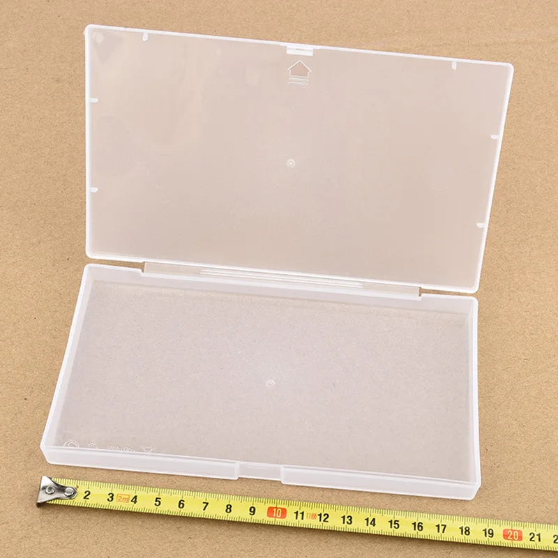 Storage Box Frosted Translucent Plastic Organizer Container Practical Jewelry Earring Bead Screw Holder Case Display images - 6