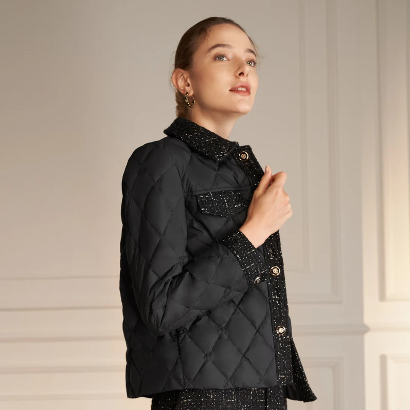 Новинка осенне-зимний легкий пуховик Bosideng с гусиным пухом короткая рубашка B20134128