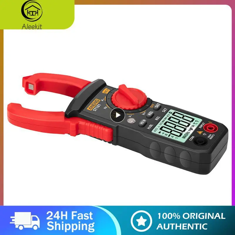 Цифровой мультиметр ST181, мультиметр постоянного/переменного тока 4000 отсчетов, амперметр, тестер напряжения, тестер напряжения для автомобиля, тестер емкости, бесконтактного напряжения и сопротивления