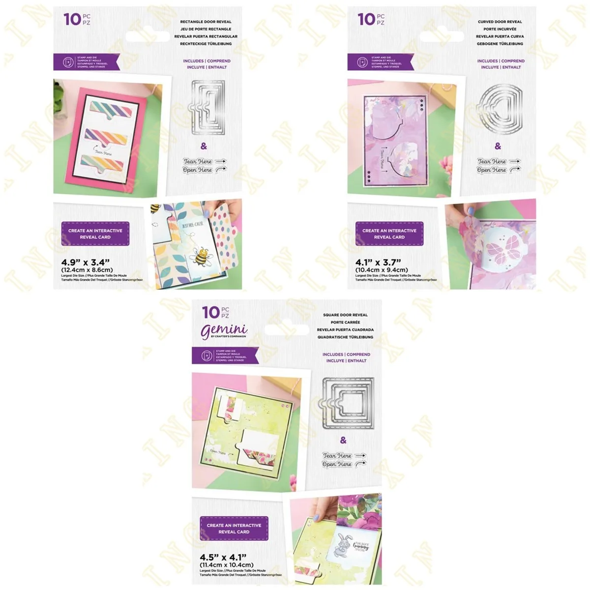 

New Square Door Curved Rectangle Metal Cutting Dies Scrapbook Diary Decoration Embossing Template Diy Greeting Card Handmade