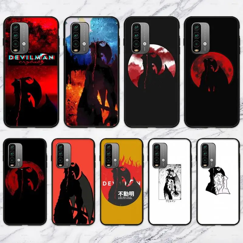 Devilman Crybaby чехол для телефона для Xiaomi9 10 11PRO LITE Redmi NOTE7 8 9 10A PRO K40 Poco3 Shell
