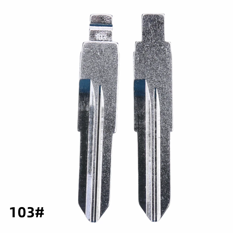 

OEM 5 шт. 103 # Металлический пустой необрезанный лезвие дистанционного ключа для MG для Keydiy KD Xhorse VVDI JMD