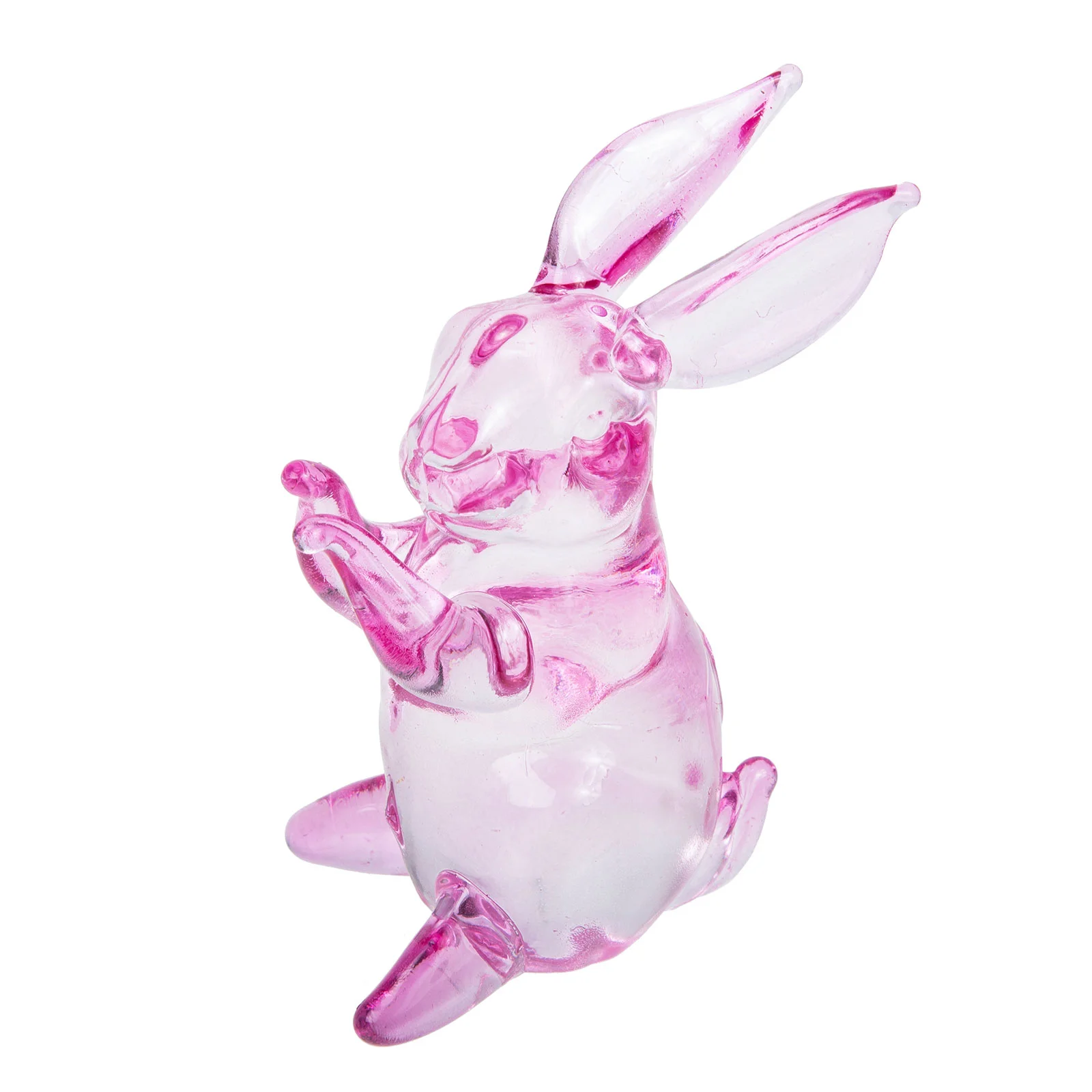 

Rabbit Crystal Bunny Animal Figurinesculpture Statue Figurines Paperweight Table Decoration Ornamentgifts Zodiac Easter Decor
