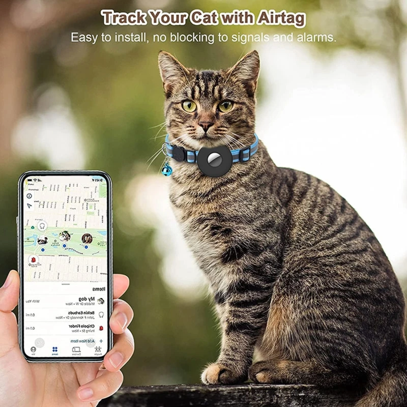 GPS-трекер для домашних животных, устройство для обнаружения внутреннего  пространства, с Bluetooth, для ошейников кошек и собак | AliExpress