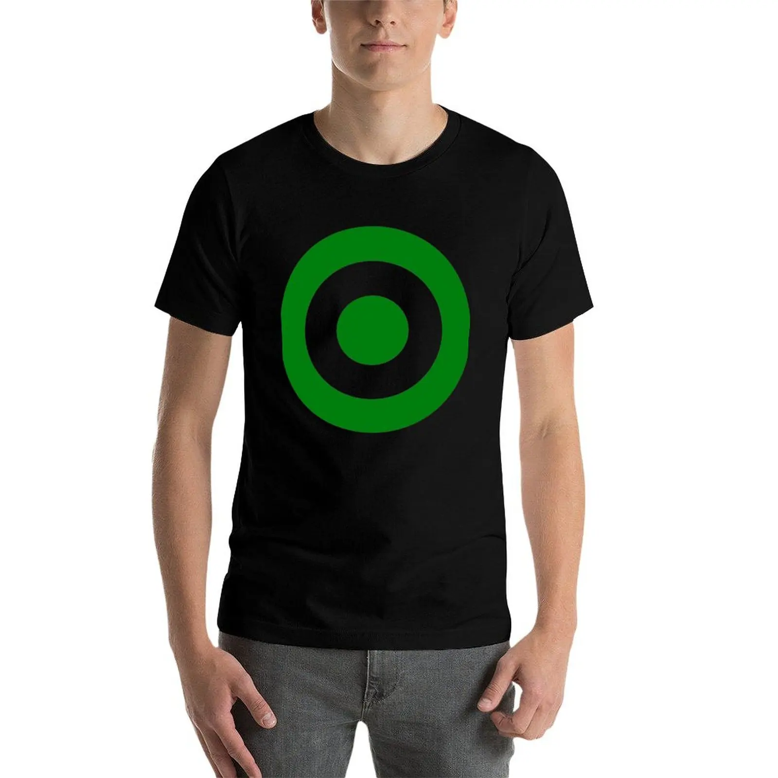 Фото Футболка Green Target Bullseye для спортзала больших размеров №4