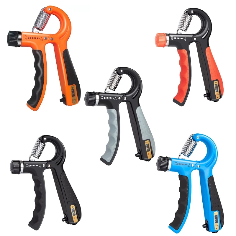 

A2UF Adjustable Strength Training Gripper Expander Finger Workout Power Hand Grips