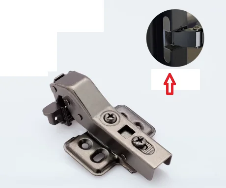 

Алюминиевые буферные петли для угловых дверей шкафов