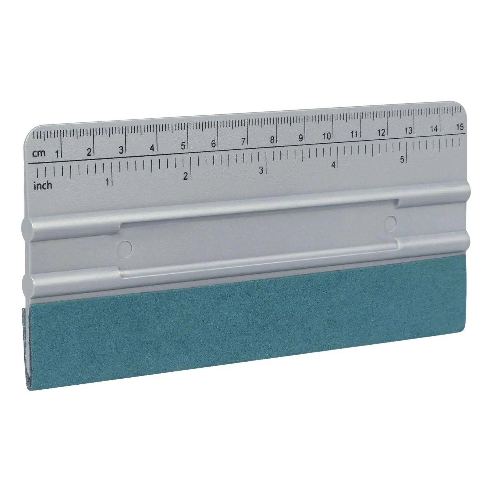 

Squeegee with Scale and Suede Ruler Squeegee Film Scraper Plastic Measuring Suede Scraper for Window Tint Tool Cleaning Tools