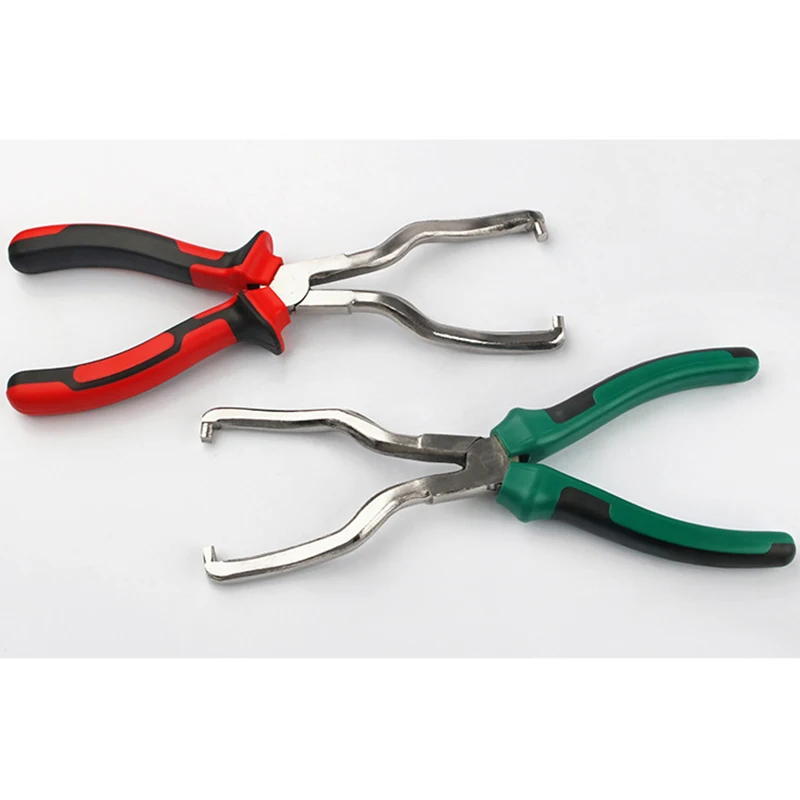 

1pc Car Angled Clip Plier Fuel Line Clip Pipe Plier Disconnect Removal Tool Car Hose Clamp Plier Tube Bundle Removal Repair Tool