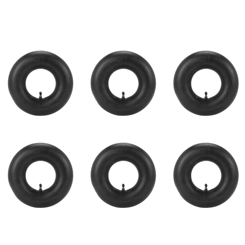 

6Pcs 4.10/3.50-4 410/350-4 ATV Quad Go Kart 47Cc 49Cc Chunky 4.10-4 Tire Inner Tube Fit All Models 3.50-4 4 Inch