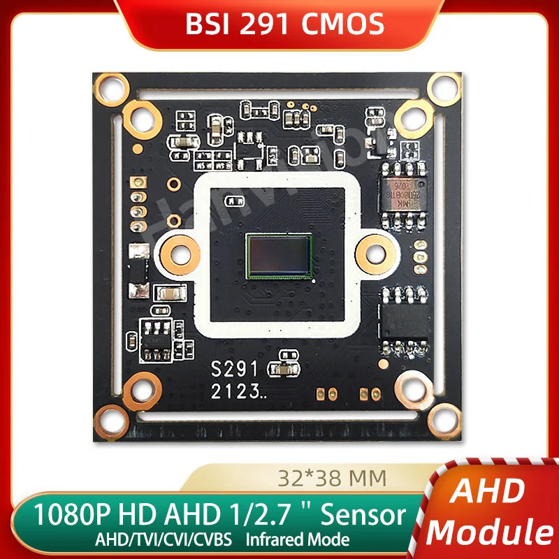 AHD S291 1/2.7 BSI Автомобильная камера PCB чип ночного видения OEM Cmos CCTV Mini плата камеры Module