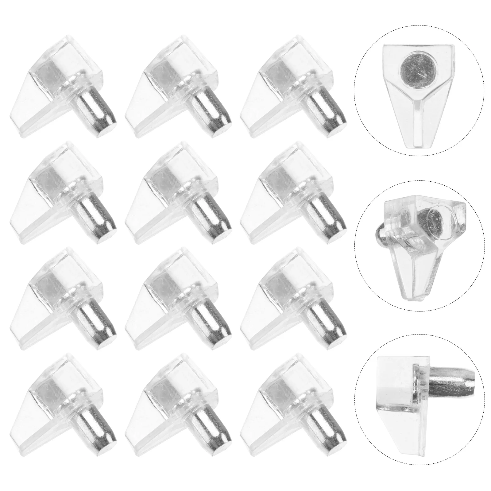 

100pcs Closet Cupboard Shelf Pin Wardrobe Bookcase Shelf Bracket Support