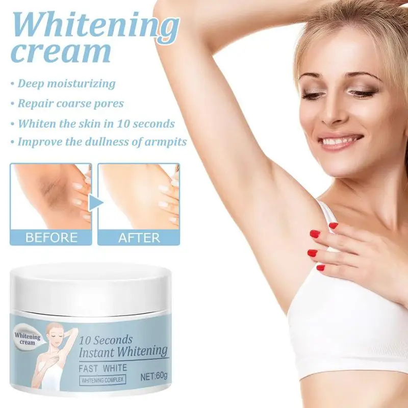 

60g Whitening Cream Intimate Lightening Bleaching Cream For Private Areas Skin Bleach Sensitive Spots For Women Dark Inner