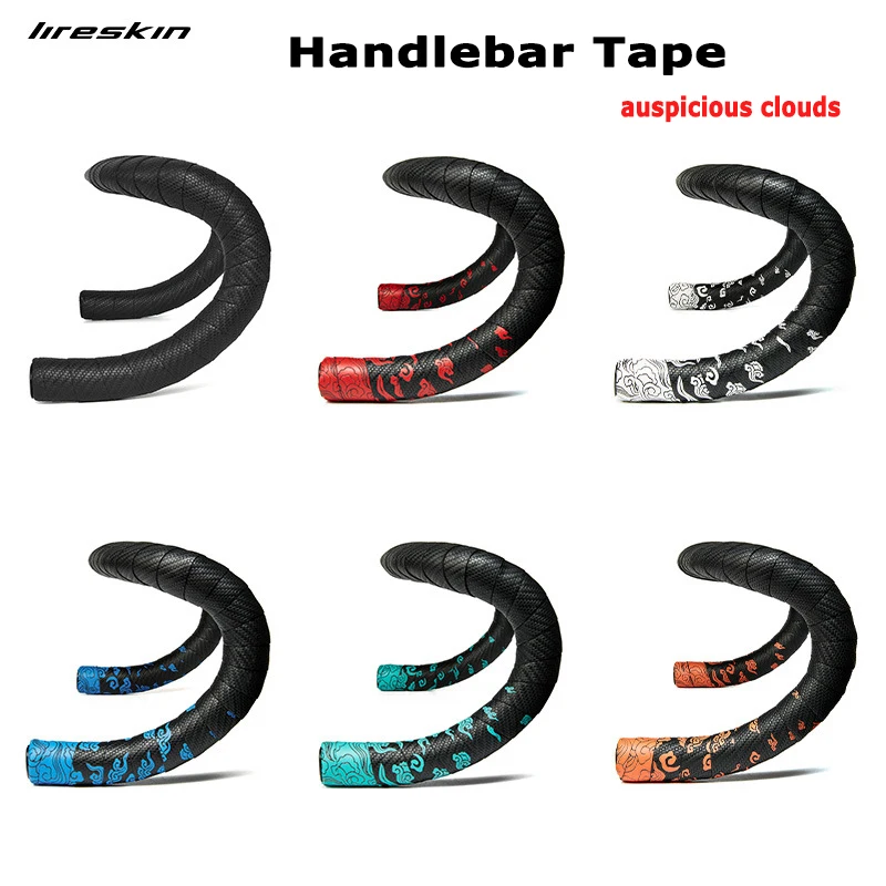 

Liteskin Silicone Road Handlebars with Bike Grip Wraps with Non-Slip Gradient Silicone Straps