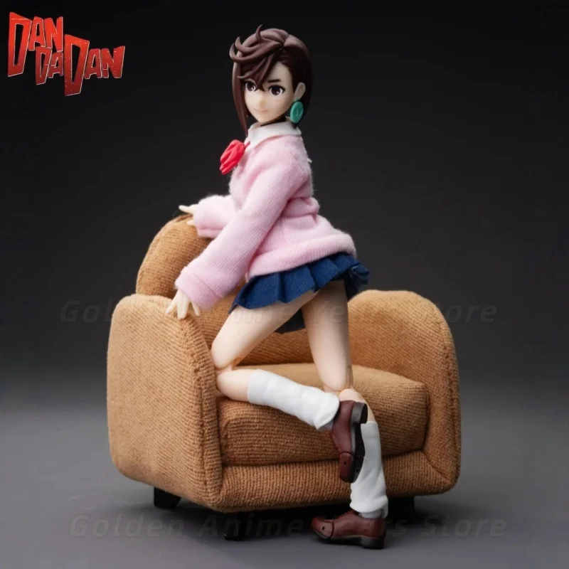 Фото Коллекционная аниме-фигурка GSC Dan Da Dan Max Factory Figma Аясе Момо, 14 см, 1/12, подвижная кукла, украшение, подарок №4