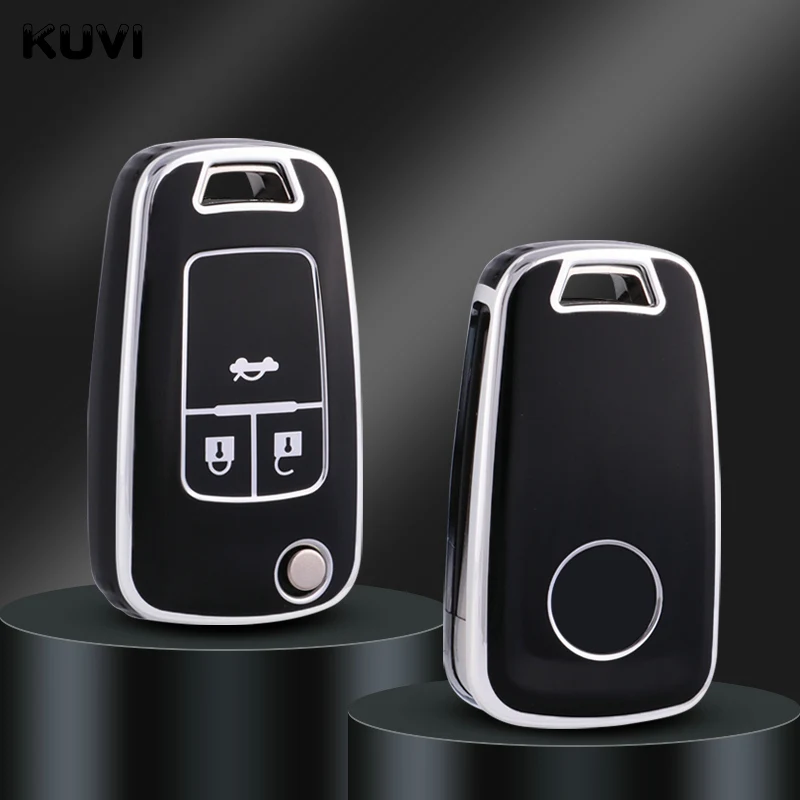 

TPU Car Flip Key Case Cover Shell For Chevrolet Cruze Aveo Trax Sail Malibu Captiva Opel Vauxhall Astra J Corsa Insignia Mokka