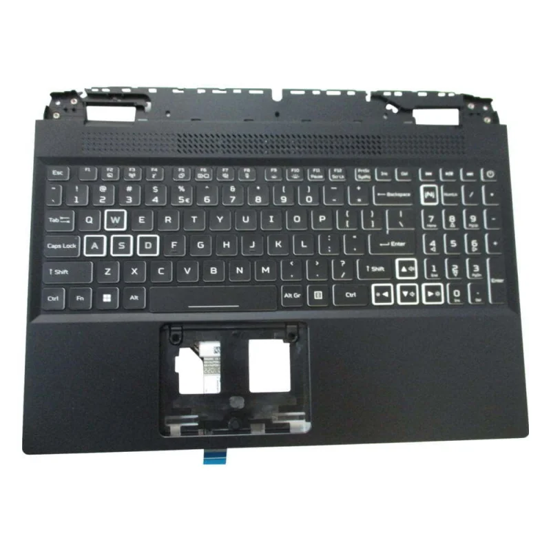 Новинка для Acer Nitro 5 AN515-58 N22C1: подставка для рук и клавиатура с подсветкой и белыми клавишами (art.: 3920da2ef463f) - 3920da2ef463f