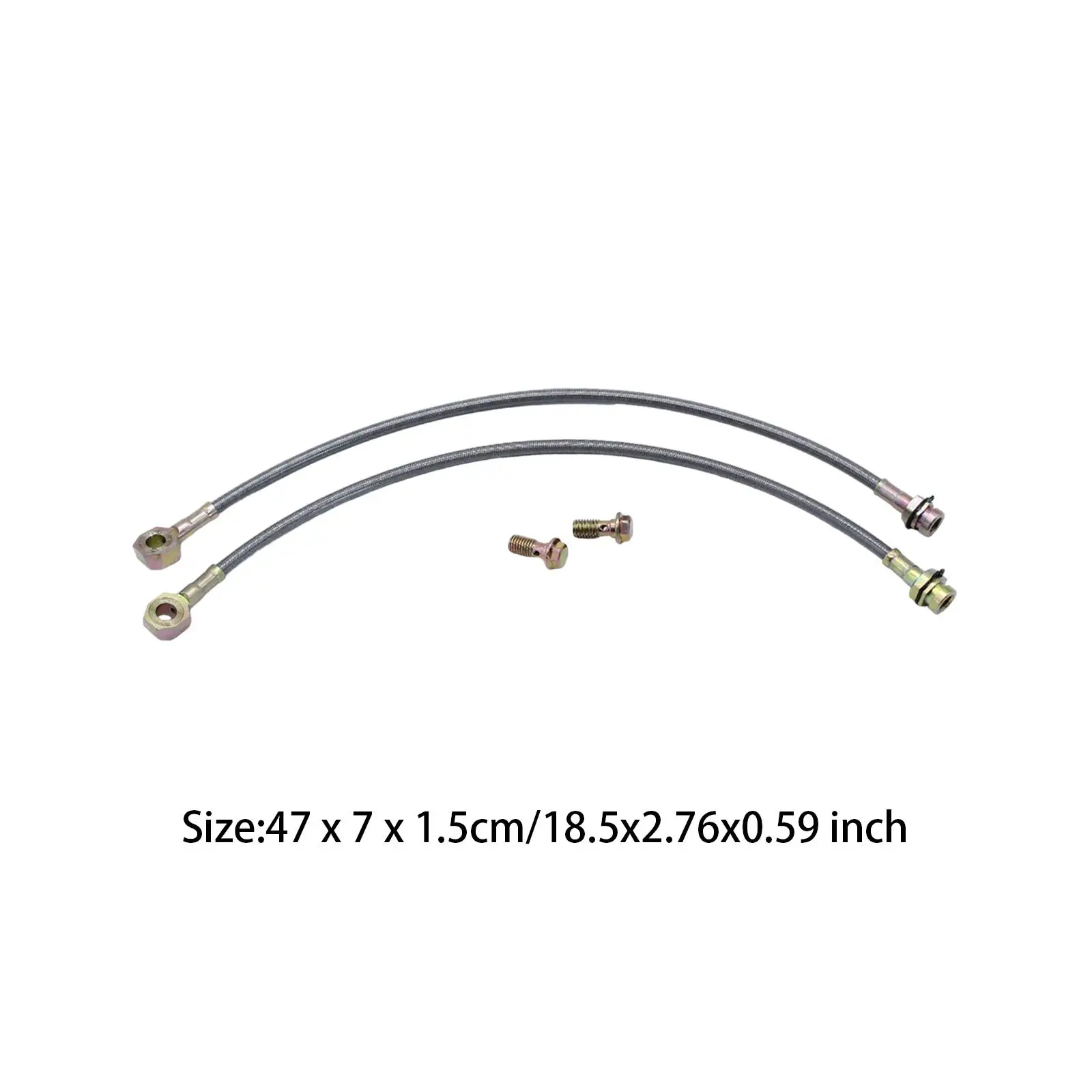 Комплект шлангов дискового тормоза 7/16 \\\\\\\&quot 16 дюймов совместимый с Chevelle