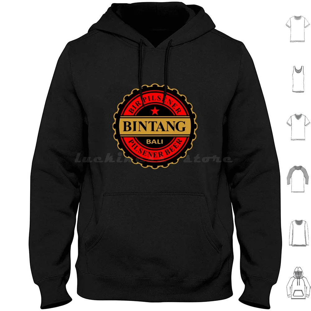 

Bintang Pilsener Beer Hoodie cotton Long Sleeve Drunk Beer Wine Brewing Rum Cockta Ils Dark Rum Liquor Best Of Drink