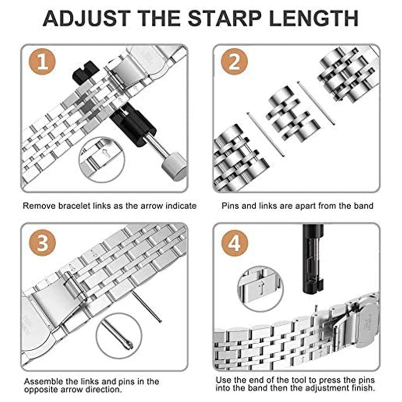 Stainless Steel Strap For Amazfit T Rex 2 Smart Watch Band Metal Bracelet For Xiaomi Huami Amazfit T-Rex 2 Trex Pro Wrist Correa