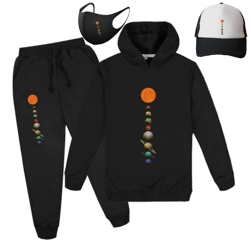 

New Spring and Autumn Children's Wear Boys' Sports Set Girls' Hoodie Children's Clothing kids clothes