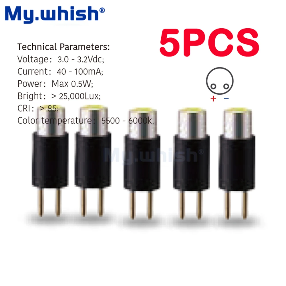 My Whish Dental LED Bulb Lamp High Speed Turbine Handpiece for NSK KaVo Sirona Couplings/Dental Handpiece Spare Parts LED Light