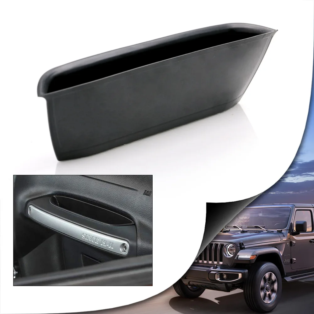 

Car Passenger Side Co-Pilot Grab Handle Storage Box Organizer for 2011-2018 Jeep Wrangler JK Car Accessories
