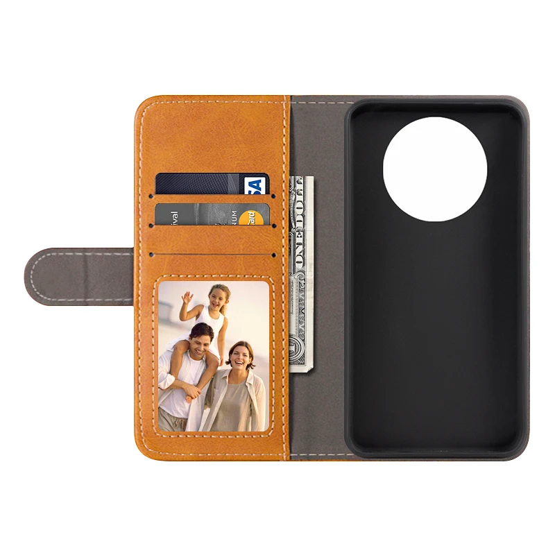 Флип-чехол для Huawei Honor X30 кожаный роскошный чехол с магнитным кошельком Magic 4 Lite X9