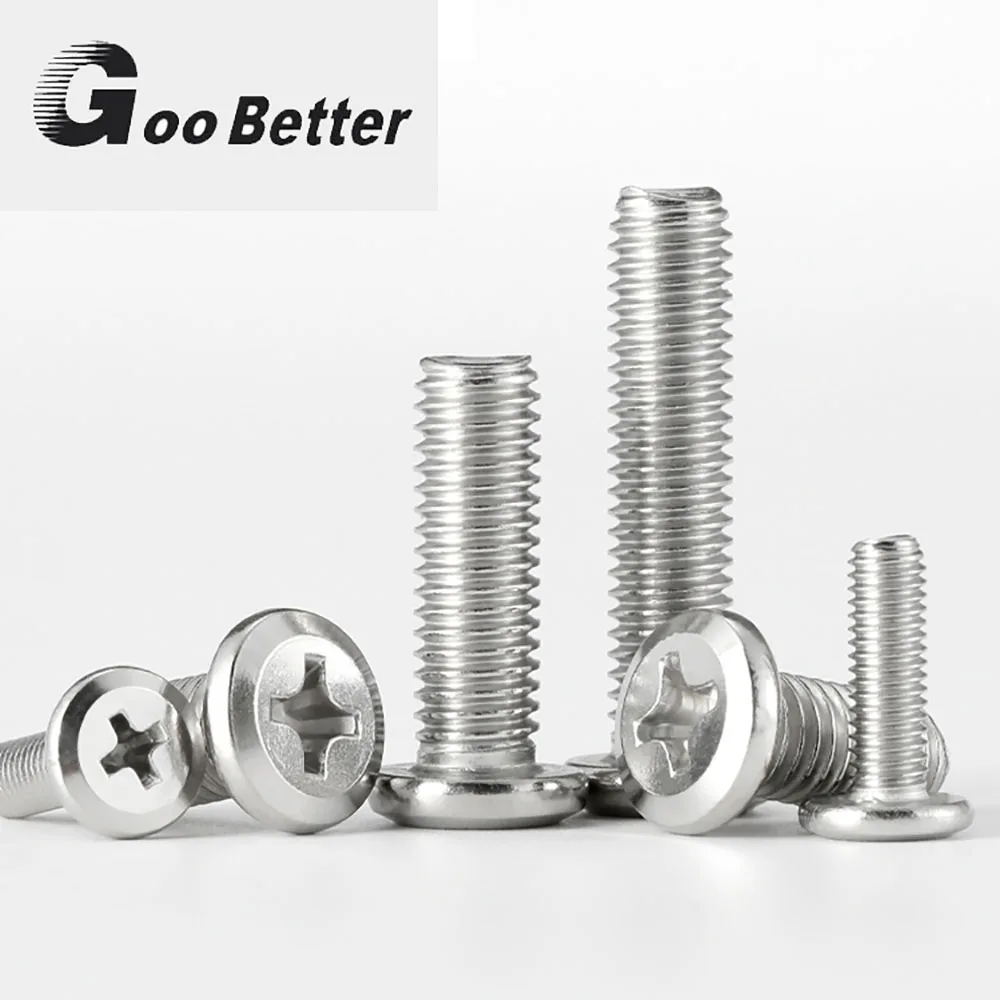 

304 stainless steel M6 M8 flat head chamfered screw furniture fixed assembly connection screw complete accessories