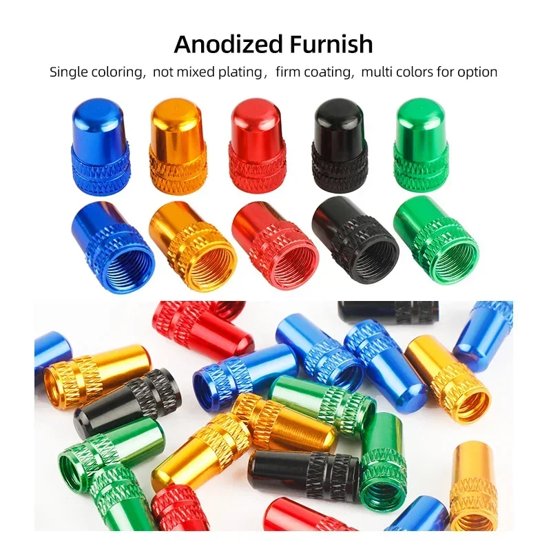 10 шт. крышка клапана для шин Deemount AV автомобиля мотоцикла дорожного велосипеда