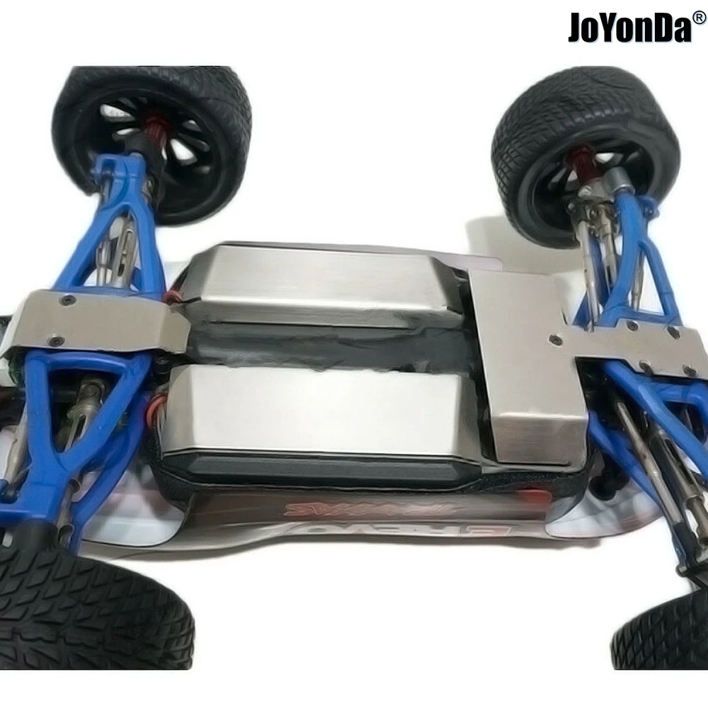 Защитная пластина из нержавеющей стали для RC TRAXXAS 1/16 Mini E Revo 71054 VXL 71076 SUMMIT SLASH 4WD 70054