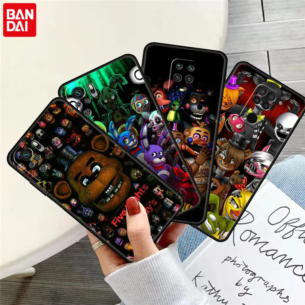Fnaf Animatronics Fundas для Redmi Note 11 9S 9 11S 10 8 11E Pro 7 8T 9T + 11T 2021 чехол |
