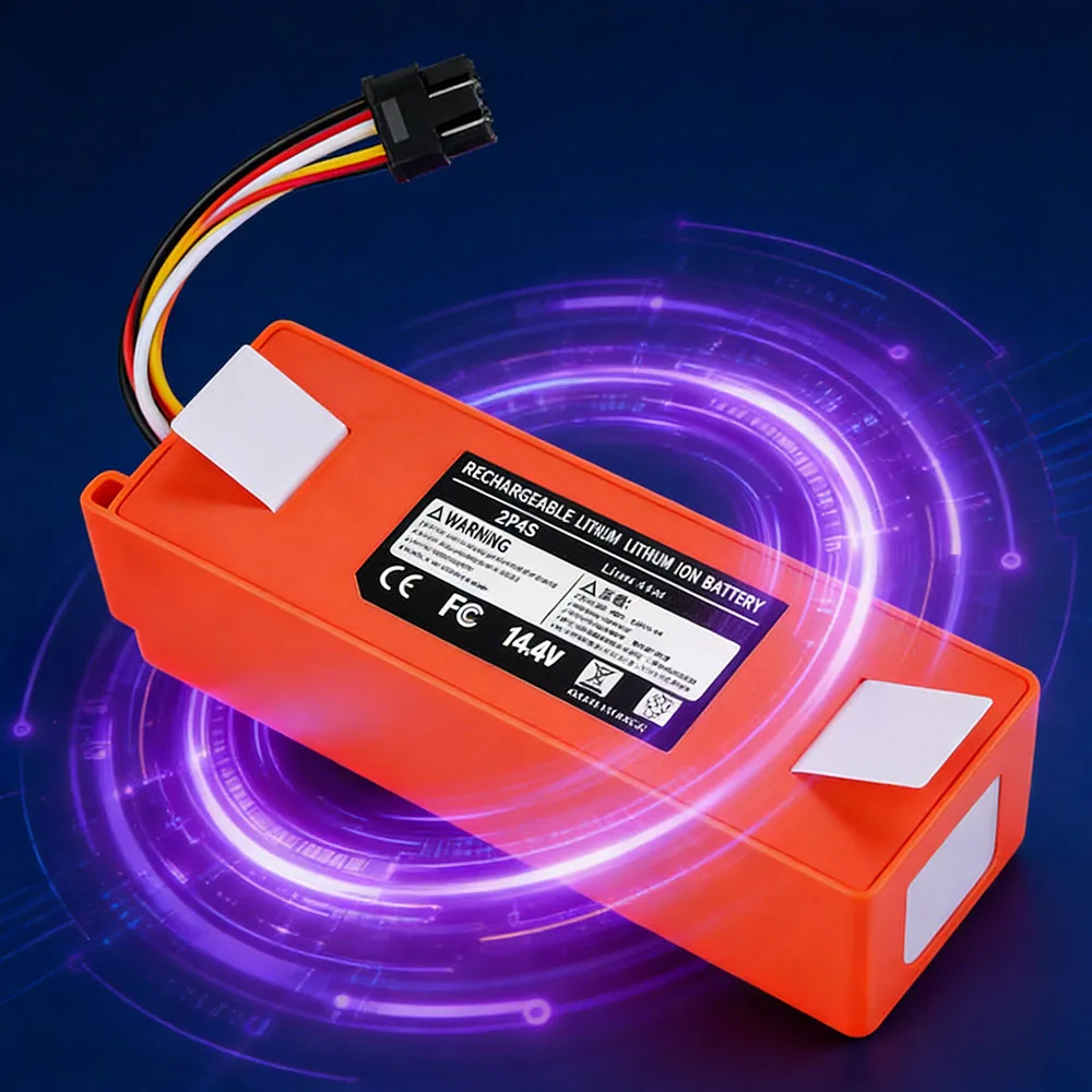 Фото Аккумулятор BRR-4S2P-5200D 14.4V 128Ач для робота-пылесоса XIAOMI 1S 1ST Roborock SDJQR01RR (замена) №1