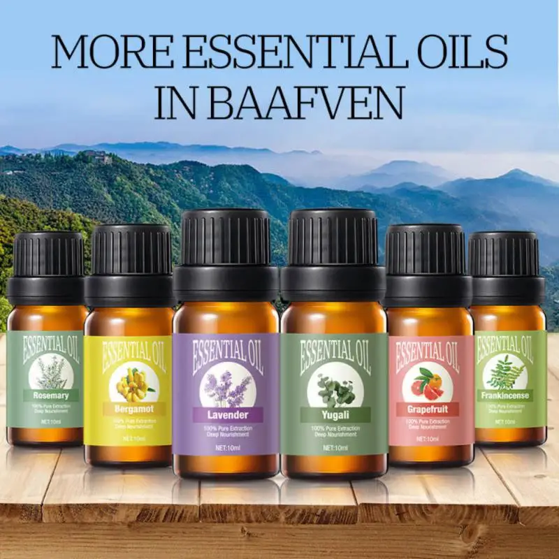 

10ml Aromatherapy Essence Oil Lavender Wormwood Essence Oil Diffuser Pure Natural Essential Oils Skin Care Massage Aroma Oil