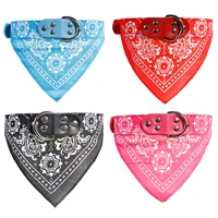 adjustable dog bibs for small dogs puppy collars tie necktie cat scarf puppy bandanas for cat triangular bow ties pet cute bibs