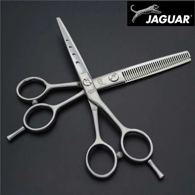JAGUAR 5.0&5.5&6.0&6.5 Inch Hair Scissors Professional High Quality Cutting Thinning Set Hairdressing Scissors Barber Shears