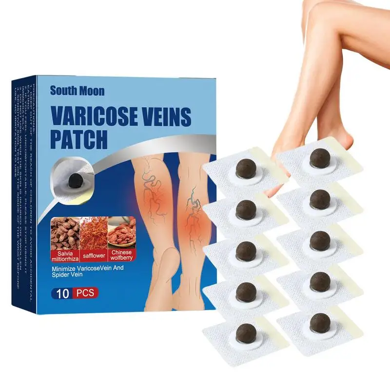 

10 шт., пластыри от варикозного расширения вен