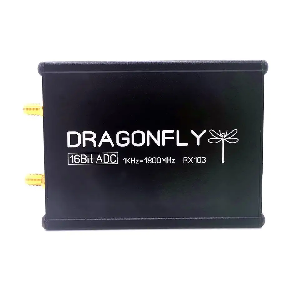 

Радиоприемник RX103 1 кГц-1800 МГц SDR с высокой чувствительностью, 16 бит, прямая проба с большим 0,1ppm TCXO