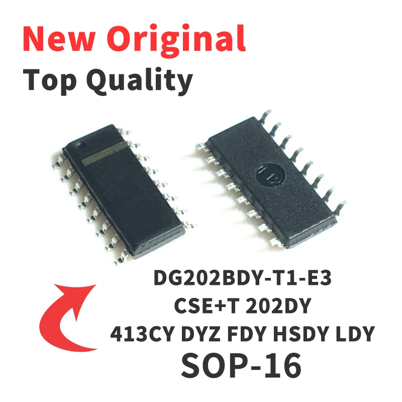 

5 Pieces DG202BDY-T1-E3 CSE+T 202DY 413CY DYZ FDY HSDY LDY SMD SOP16 Chip IC Brand New Original