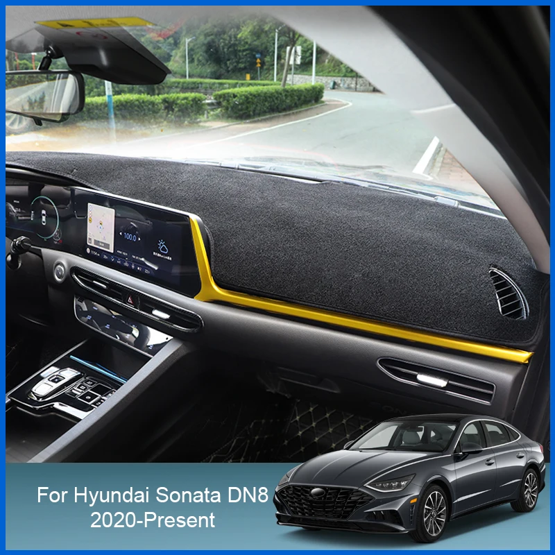 

Чехол для приборной панели Hyundai Sonata DN8 LF YF 2009-gift RHD & LHD
