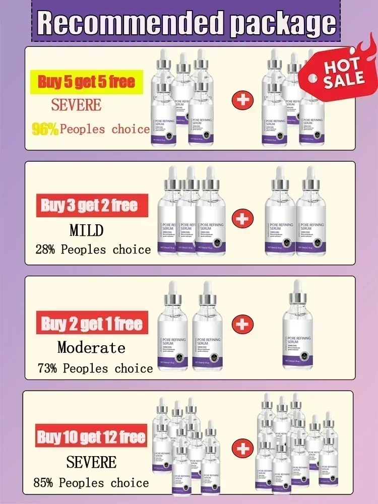 Сыворотка для минимизации пор кислота сужение удаление больших черных точек