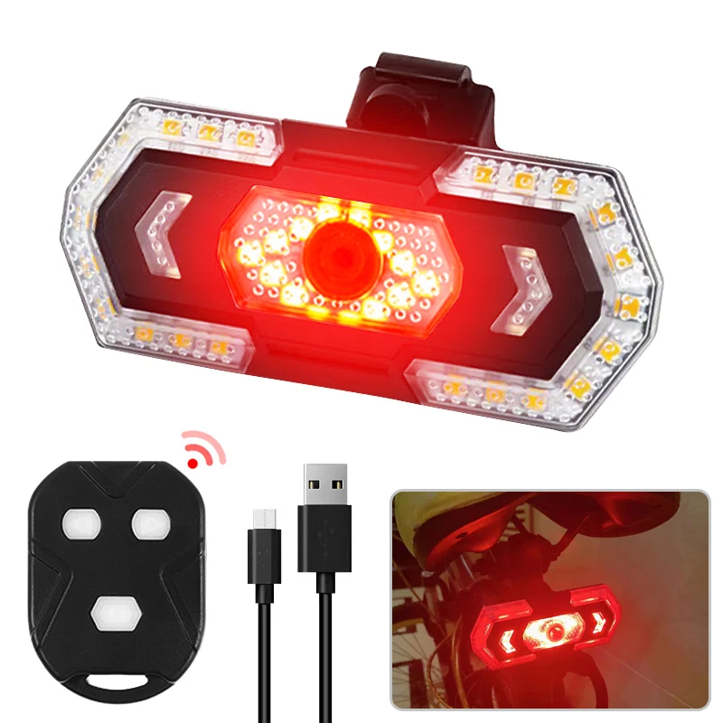 

Велосипедные фонари, сигнал поворота Предупреждение ные фонари, задний USB Перезаряжаемый шлем, беспроводной пульт дистанционного управлен...