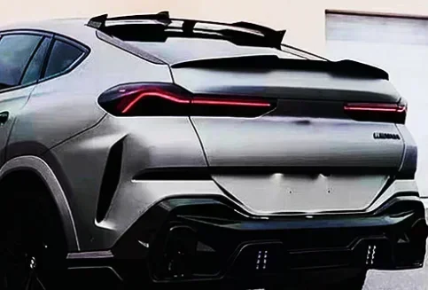 BMW G06 F96 Автомобильный задний спойлер багажника из настоящего углеродного волокна