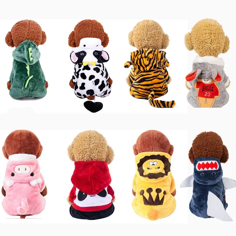 

Soft Warm Pet Dog Jumpsuits Clothing for Dogs Pajamas Fleece Pet Dog Clothes for Dogs Coat Jacket Chihuahua Yorkshire Ropa Perro