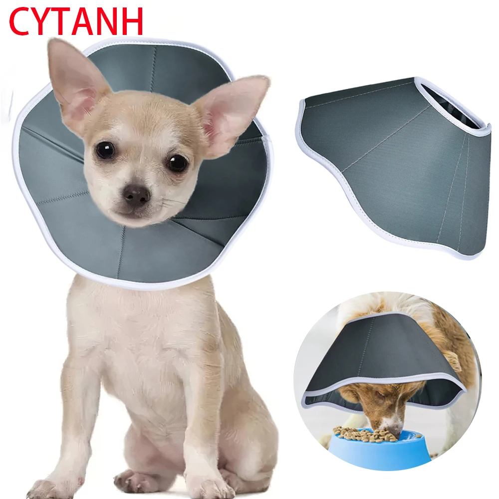 

Elizabethan Dog Collar Neck Pet Protective Recovery Cone Collar for Anti-Bite Lick Surgery Wound Healing Health Medical Circle